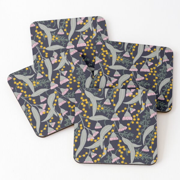 Item preview, Midnight Eucalypt Blossom & Wattle Lights designed and sold by clary + sage.