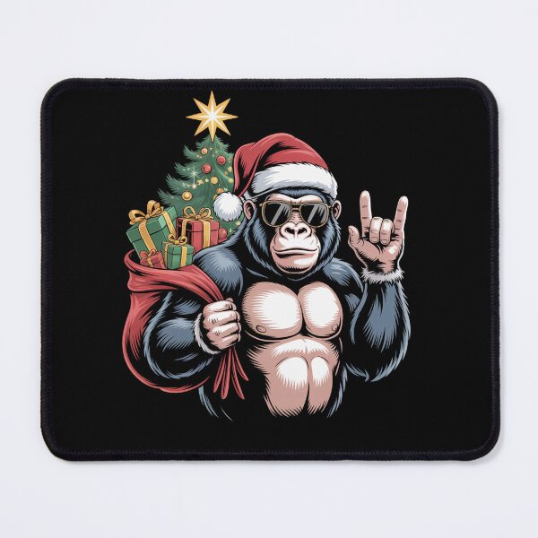 Item preview, Bigfoot Santa Christmas Tree designed and sold by NewIdeasSArt.
