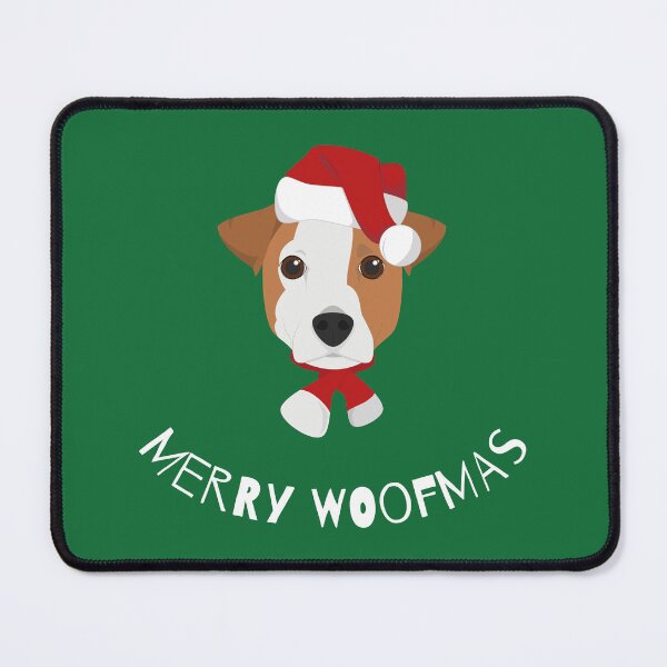 Item preview, Merry Woofmas | Jack Russell | White designed and sold by annemyne.