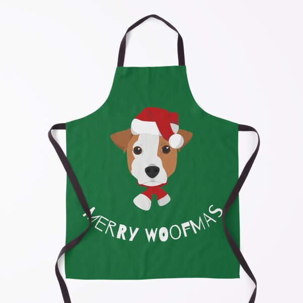 Item preview, Merry Woofmas | Jack Russell | White designed and sold by annemyne.