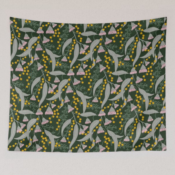 Item preview, Forest Eucalypt Blossom & Wattle Lights designed and sold by clary + sage.