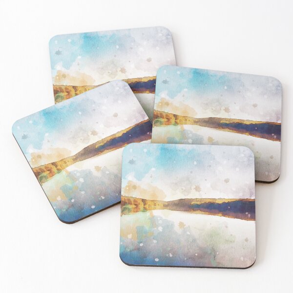 Item preview, Watercolor Pastel Background Texture, Soft Blue Purple Abstract Art, Artistic Wash Soft Gradient designed and sold by PrimoPro.