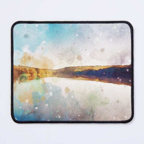 Item preview, Watercolor Pastel Background Texture, Soft Blue Purple Abstract Art, Artistic Wash Soft Gradient designed and sold by PrimoPro.