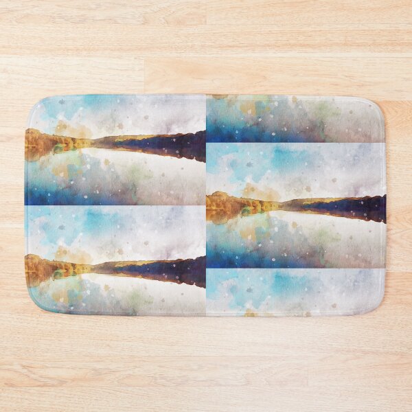 Item preview, Watercolor Pastel Background Texture, Soft Blue Purple Abstract Art, Artistic Wash Soft Gradient designed and sold by PrimoPro.