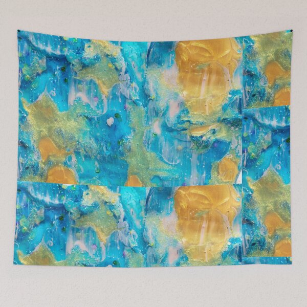 Item preview, Watercolor Pastel Background Texture, Soft Blue Purple Abstract Art, Artistic Wash Soft Gradient designed and sold by PrimoPro.