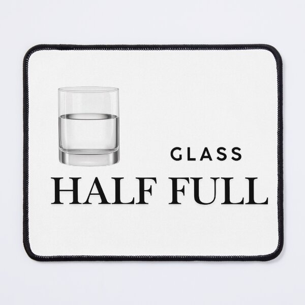 Item preview, GLASS HALF FULL designed and sold by FutureWorldArt.