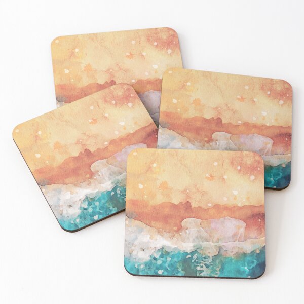 Item preview, Watercolor Pastel Background Texture, Soft Blue Purple Abstract Art, Artistic Wash Soft Gradient designed and sold by PrimoPro.