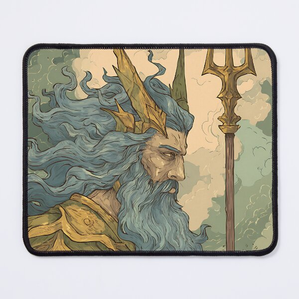 Item preview, Greek Mythology: Sea God Poseidon designed and sold by bapupa.