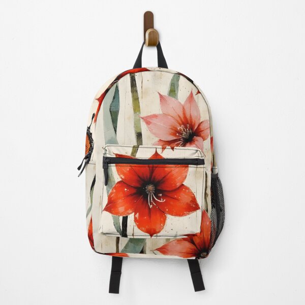 Item preview, Watercolor painting of Amaryllis Flowers designed and sold by Petalandfur.