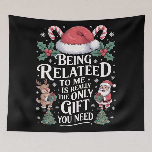 Item preview, being is the related to you me need classic only funny christmas gift really designed and sold by Rocklaretbean.