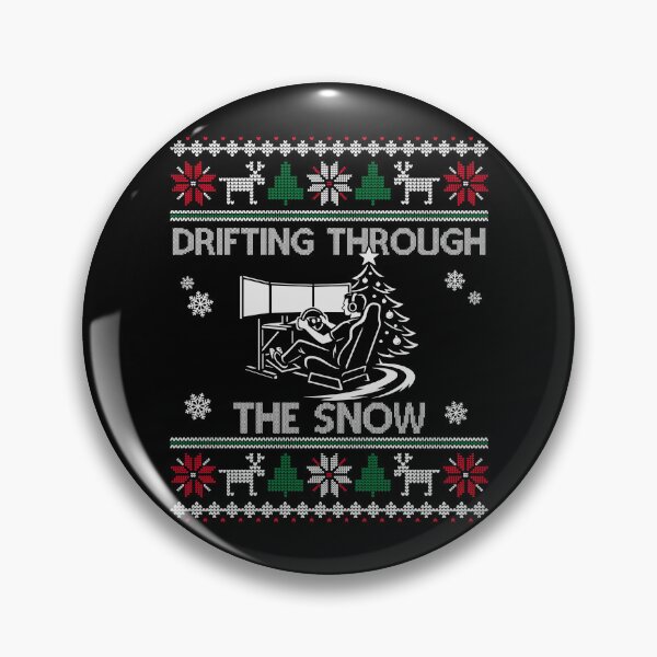 Item preview, Drifting Through the Snow – Funny Sim Racing Christmas designed and sold by 365CarMods Official.