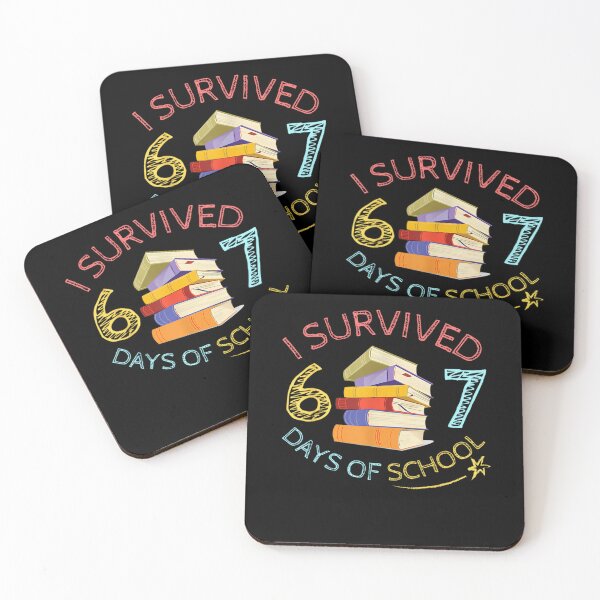 Item preview, 67 Meme Classic Funny I Survived 67 Days of Student School Teacher designed and sold by SteveSaccoro.