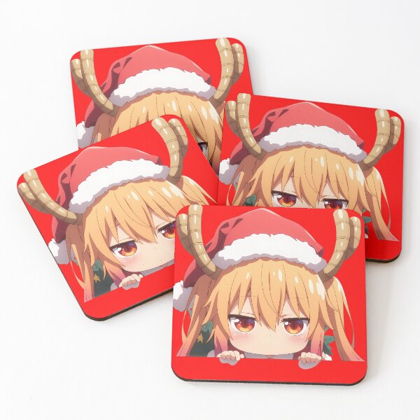Item preview, Tohru Miss Kobayashi Dragon Maid Chibi Kawaii Christmas Anime Girl designed and sold by HumbertoValveno.