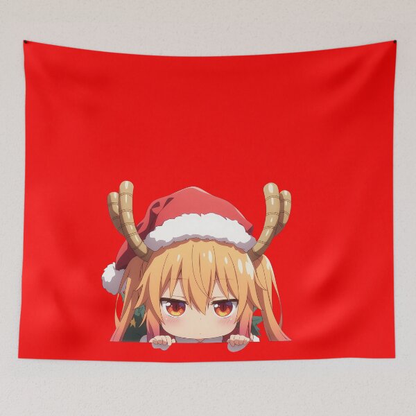 Item preview, Tohru Miss Kobayashi Dragon Maid Chibi Kawaii Christmas Anime Girl designed and sold by HumbertoValveno.