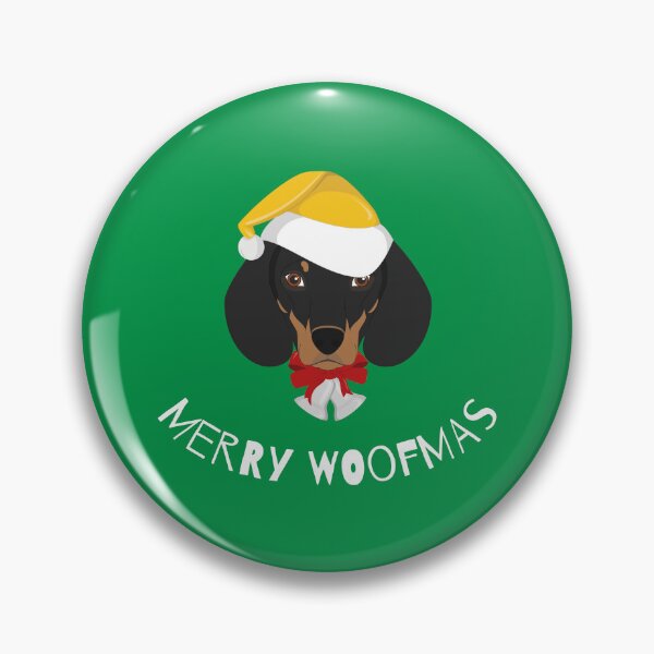 Item preview, Merry Woofmas | Dachshund | White designed and sold by annemyne.