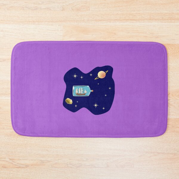 Item preview, Cosmic Voyage – Ship in a Bottle Sailing Through Space designed and sold by denip.
