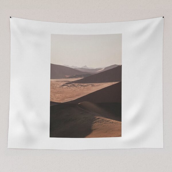 Item preview, Desert Sand Dunes Misty Horizon Photographic Print designed and sold by Mother-Nature65.