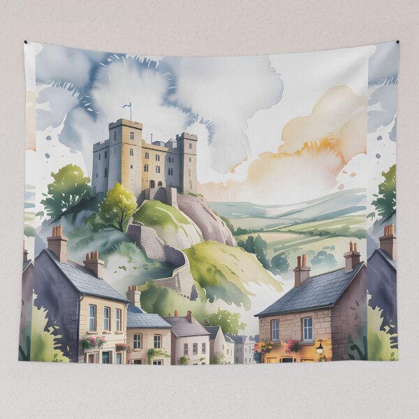 Item preview, Clitheroe illustrated designed and sold by JessArty ⭐⭐⭐⭐⭐.