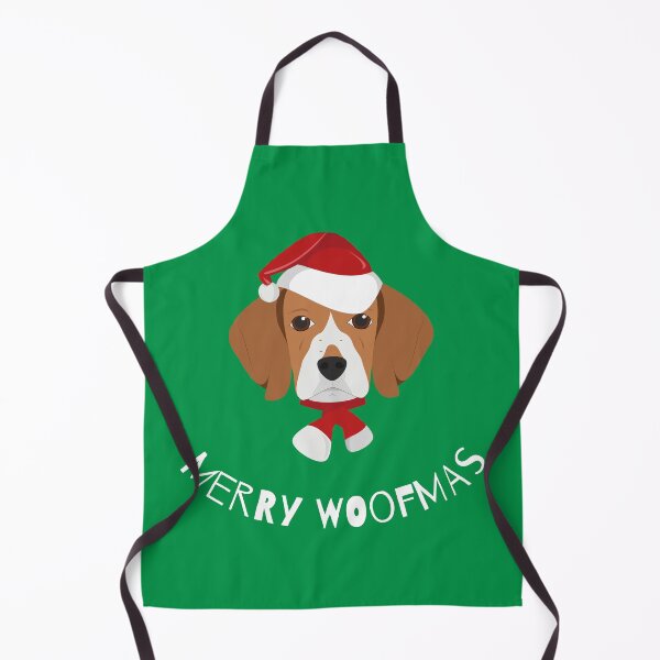Item preview, Merry Woofmas | Beagle | White designed and sold by annemyne.