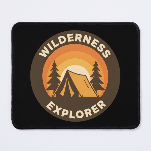 Item preview, Wilderness Explorer Camping Badge designed and sold by Fuechse.