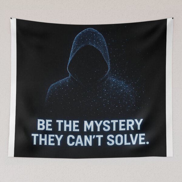 Item preview, Starborn Hooded Figure Cosmic Mystery Art designed and sold by HiteshArt111.