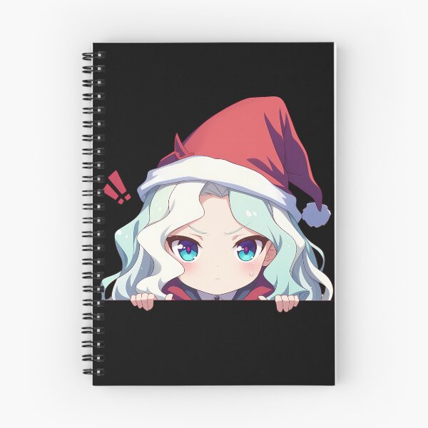 Item preview, Diana Cavendish Little Witch Academia Chibi Kawaii Christmas Peeker Anime Girl Holiday Elegance designed and sold by TorbenKuhano.