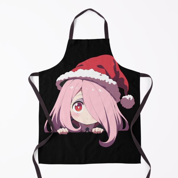 Item preview, Sucy Manbavaran Little Witch Academia Chibi Kawaii Christmas Peeker Anime Girl Holiday Magic designed and sold by TorbenKuhano.