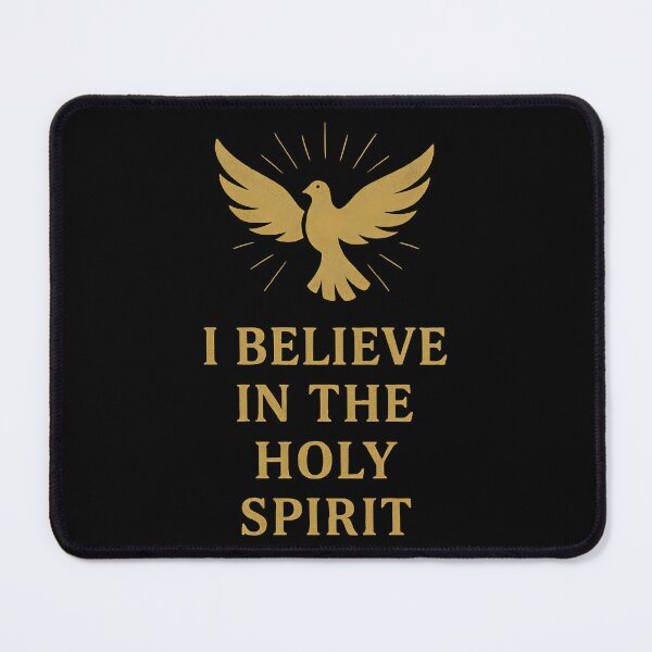Item preview, Golden Holy Spirit Dove with I Believe Quote. designed and sold by loveandlightrb.
