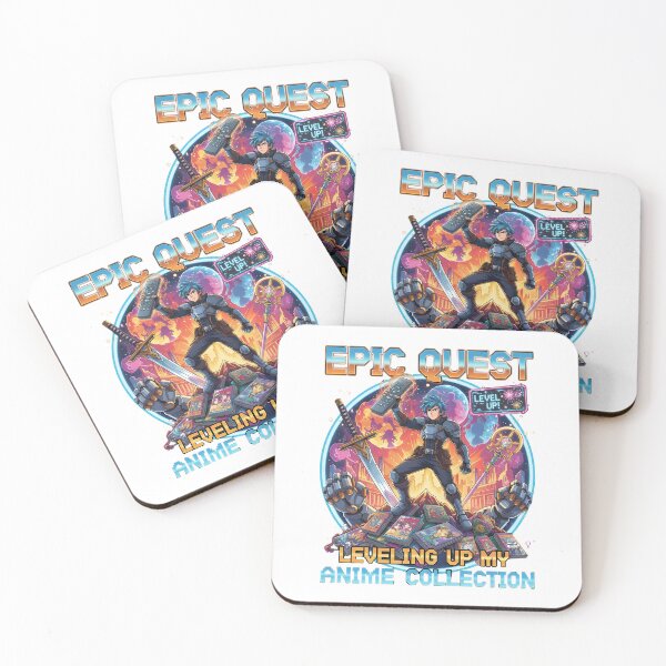 Item preview, Epic Quest: Leveling Up My Anime Collection - Gamer & Otaku Tee Design" designed and sold by Sushikidsntod.