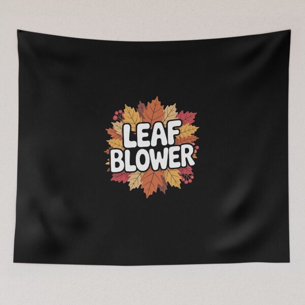 Item preview, Leaf Blower Autumn Fall Leaves Gardening  designed and sold by ChristopStano.