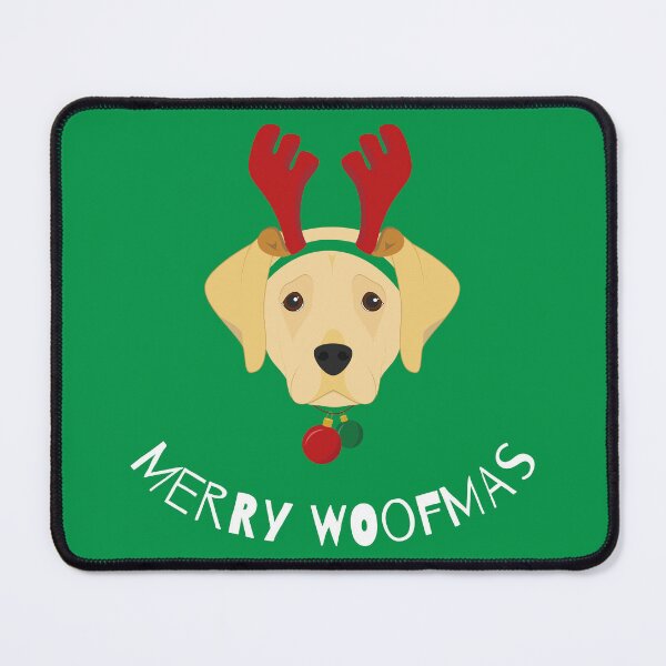 Item preview, Merry Woofmas | Labrador | White designed and sold by annemyne.