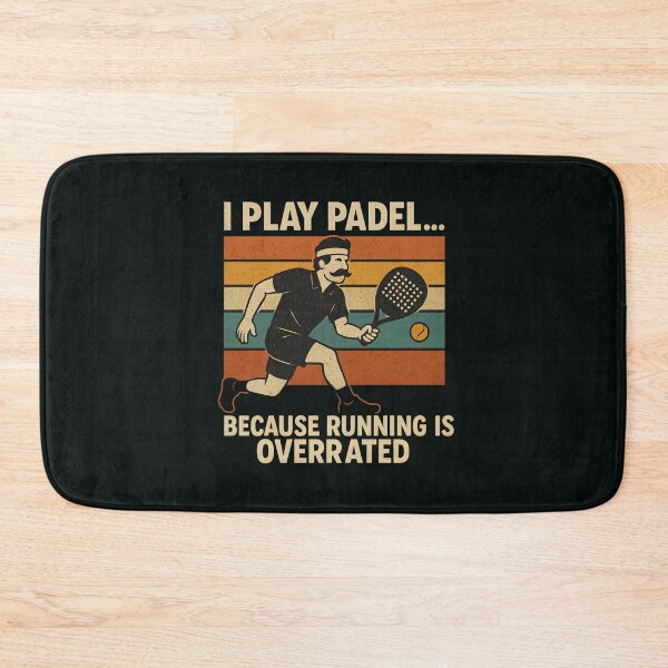 Item preview, Funny Retro Padel Player Vintage Sports designed and sold by SidTastic .