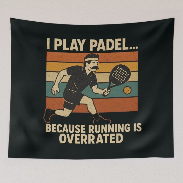 Item preview, Funny Retro Padel Player Vintage Sports designed and sold by SidTastic .
