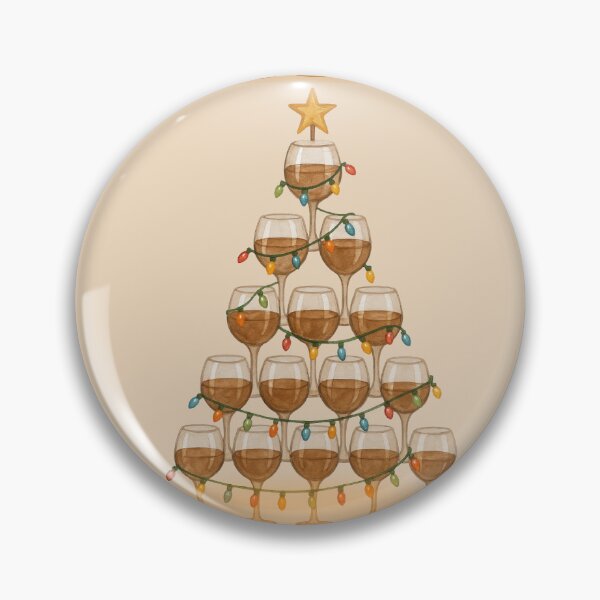 Item preview, Vintage wine tree cover with lights and star, christmas design  designed and sold by Creativeeworld777.