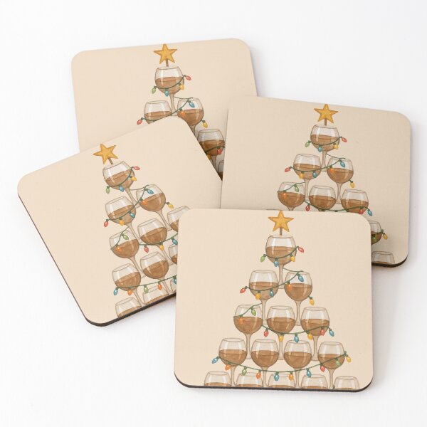 Item preview, Vintage wine tree cover with lights and star, christmas design  designed and sold by Creativveworrld03.