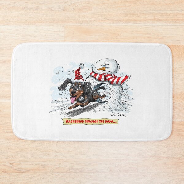 Item preview, Dachshund Through the Snow! designed and sold by IanBakerToons.