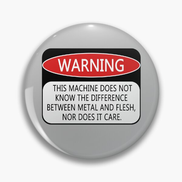 Item preview, Sarcastic Warning - Funny Engineer - Machine designed and sold by CalroStudiio.