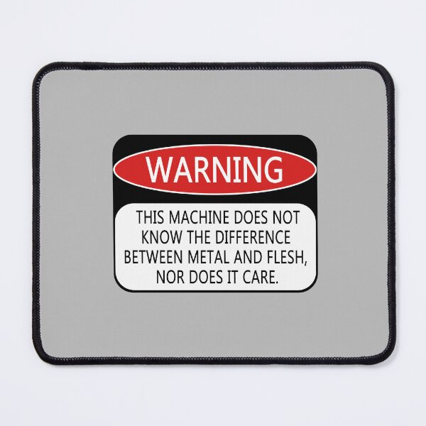 Item preview, Sarcastic Warning - Funny Engineer - Machine designed and sold by CalroStudiio.
