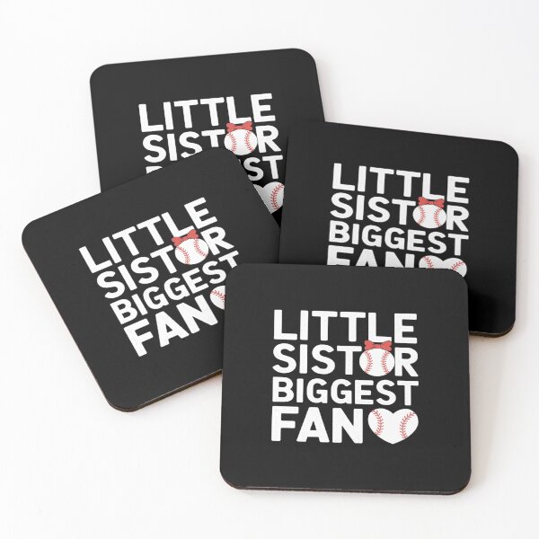 Item preview, Baseball Little Sister Biggest Fan Sister Baseball Lil Sis  designed and sold by BeetleMalon.