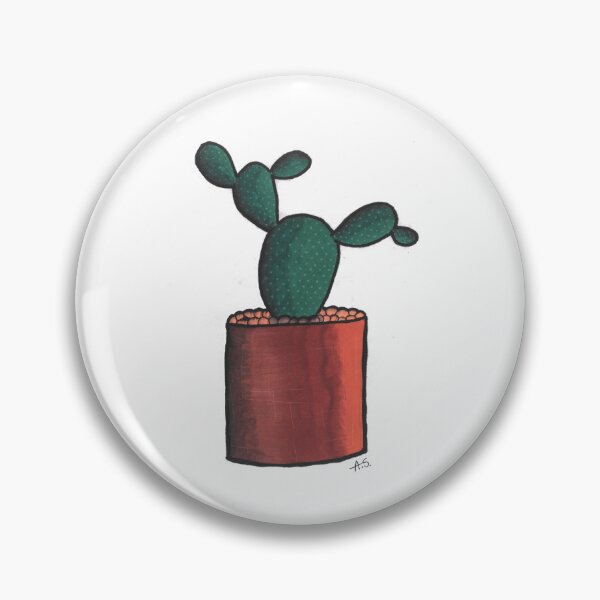 Item preview, Potted Opuntia designed and sold by Chaos and Chlorophyll.