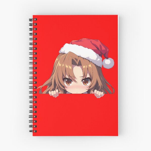 Item preview, Ami Kawashima Toradora Chibi Kawaii Christmas Peeker Anime Girl Holiday Charm designed and sold by TorbenKuhano.