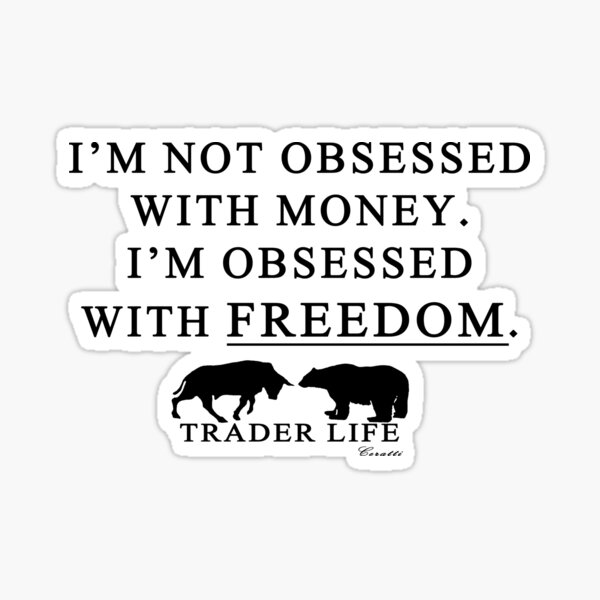 Trader Life Pegatina