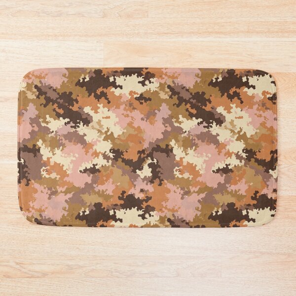 Item preview, Minimalistic Wild Pixeled Camouflage Style For Survivalist Fan designed and sold by RoyalStarsPatts.