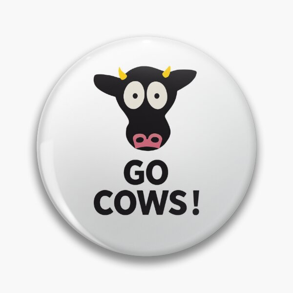 Item preview, GO COWS! – Cartoon Mascot Collection designed and sold by ElectricSheepCo.