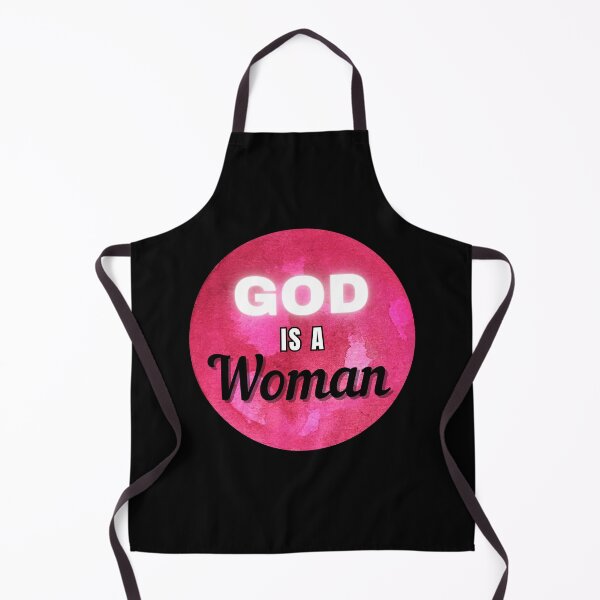 Item preview, God Is a Woman Feminist Quote Design — Empowering Typography Art designed and sold by Meenova Art.