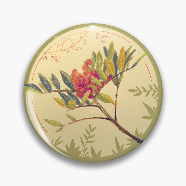 Item preview, Mastic Tree Red Berries designed and sold by RyukiArtbook.