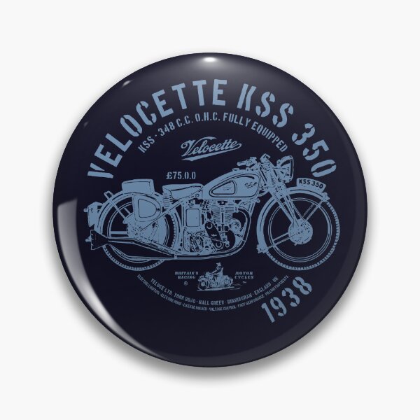 Item preview, Velocette KSS 350 Petrol Blue designed and sold by IronFlyers.