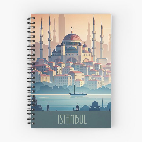 Item preview, Minimalist skyline of istanbul designed and sold by paulrommer.