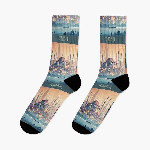 Item preview, Minimalist skyline of istanbul designed and sold by paulrommer.