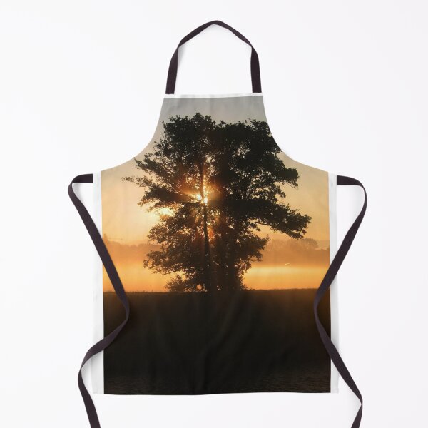 Item preview, Sunset Through Silhouette Tree Photographic Print designed and sold by Mother-Nature65.